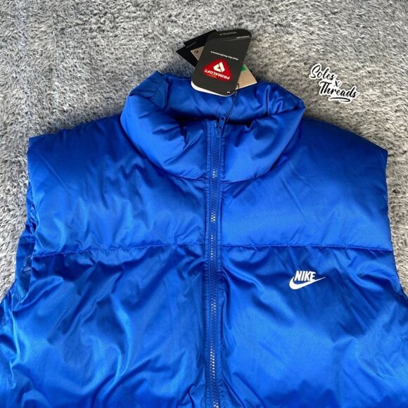 Nike Blue Puffer Vest - Picture 4 of 7